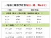 一年级上册数学计算每日一练（共60天），60页PDF可打印学习资料电子版