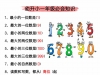 幼升小一年级必会知识，6页PDF可打印学习资料