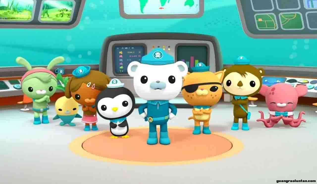 The Octonauts 海底小纵队1-4季125集全1080P英文版+中文版+特别篇+英语音频mp3