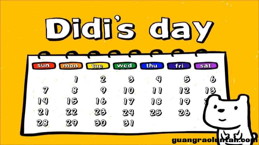 DIDI狗的一天 DiDi's day 31全集幼儿英语动画片MP4格式百度网盘下载 来自韩国英语启蒙动画适合0-3岁英文动  ...