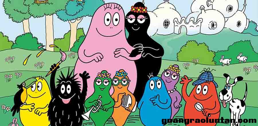 巴巴爸爸 Les Barbapapa 中文版动画片第1/2/3季全150集国语1080P视频MP4+音频MP3