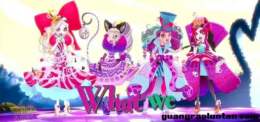 童话高中 Ever After High 英文版全77集英语中字高清1080P视频MP4百度网盘下载中小学教育智慧平台英语早教  ...