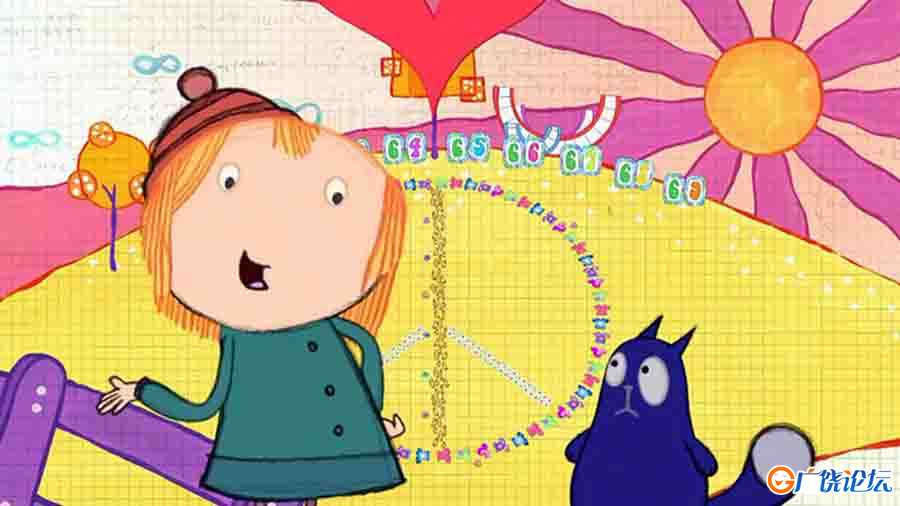 佩格和小猫 Peg+Cat 第一二三四季 PBSKids美音动画片 高清1080P 英文字幕 百度网盘 中小学教育智慧平台英语 ...