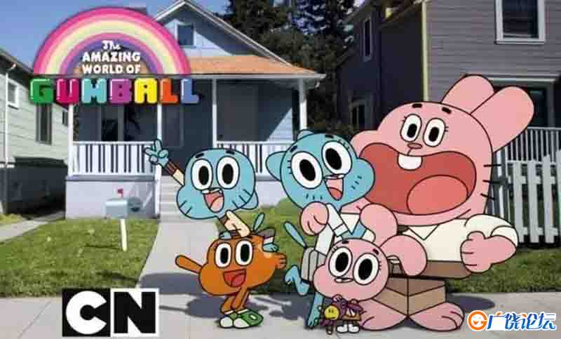 阿甘妙世界 The Amazing World of Gumball 英文版第1/2/3/4季全集 高清720P中小学教育智慧平台英语早教启蒙 ...
