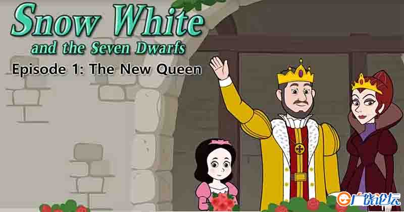 白雪公主和七个小矮人 Snow White and the Seven Dwarfs12集 LittleFox1-9级大全套(内嵌字幕版)高清720P视  ...