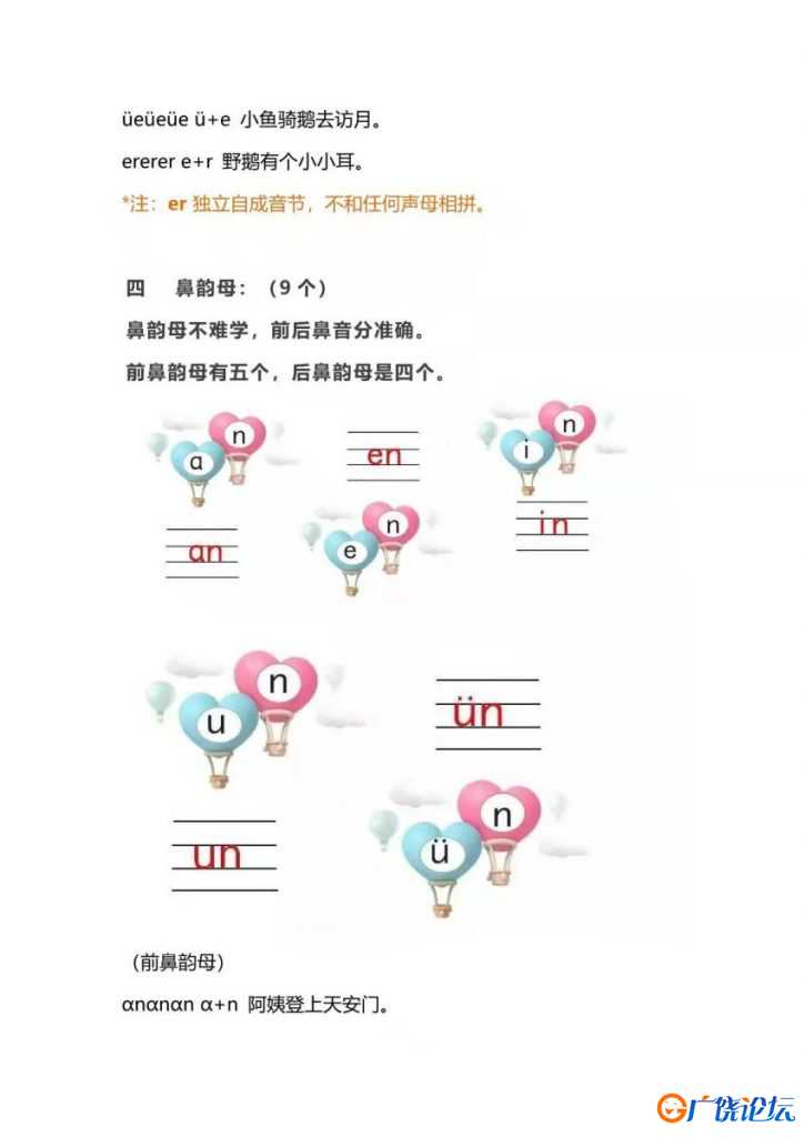 部编一年级汉语拼音重难点知识梳理，幼小衔接拼音学习知识点