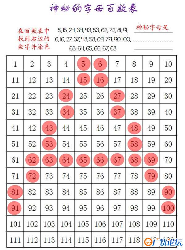 字母谜题1