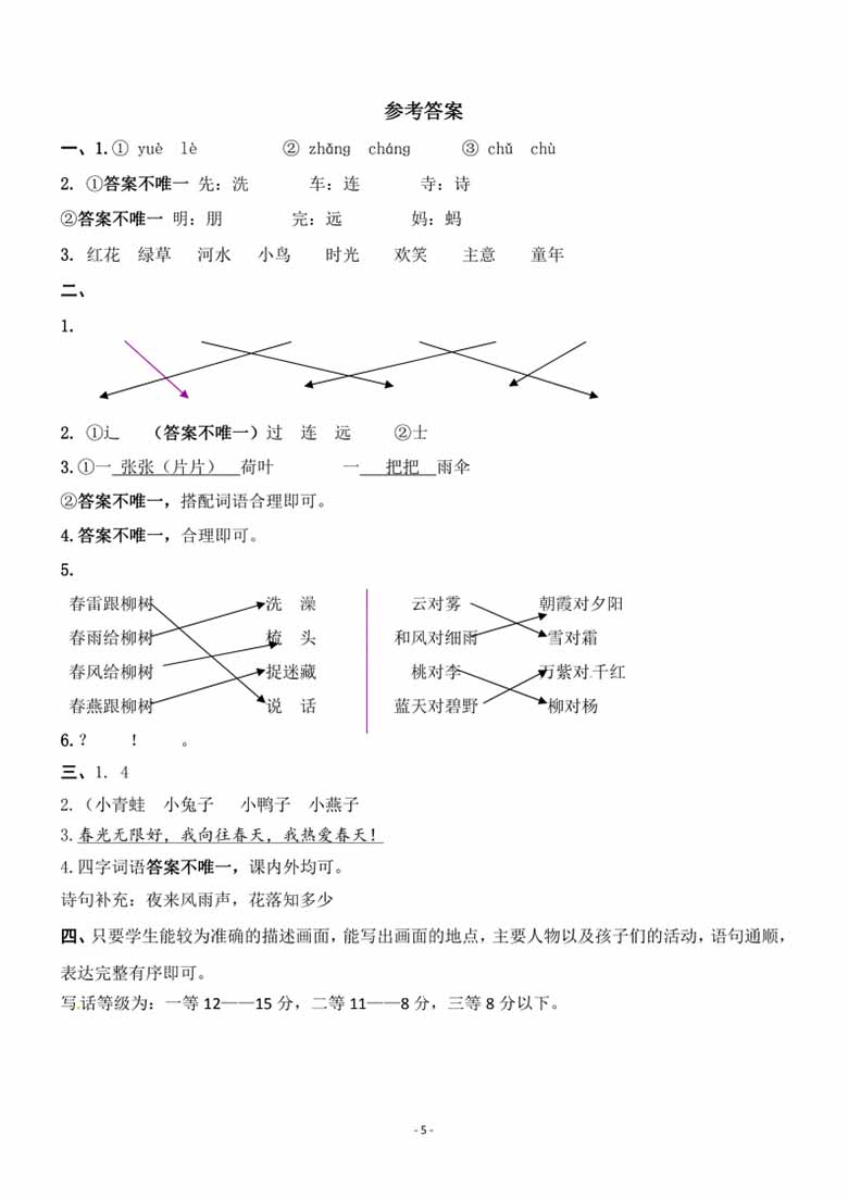 一年级语文下册期中质量检测卷（四）-副本_04 副本.jpg