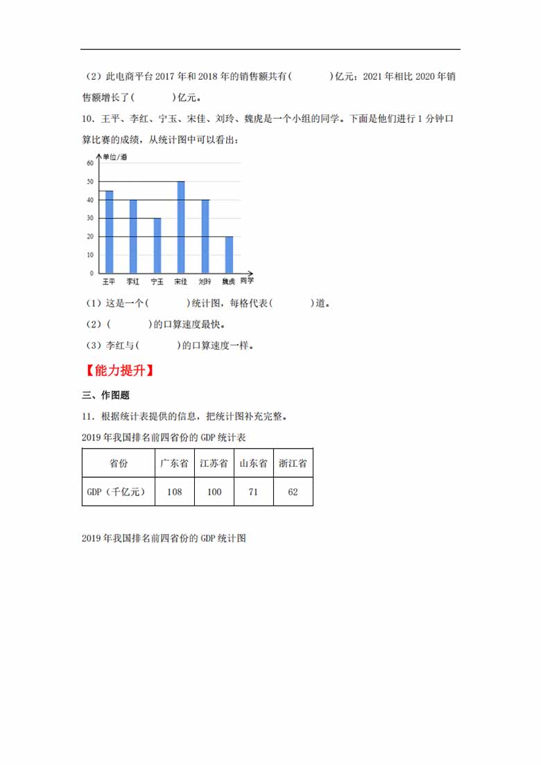 7.2 1格表示多个单位的条形统计图 - 四年级上册数学同步课时练 （人教版，含答案）-副.jpg