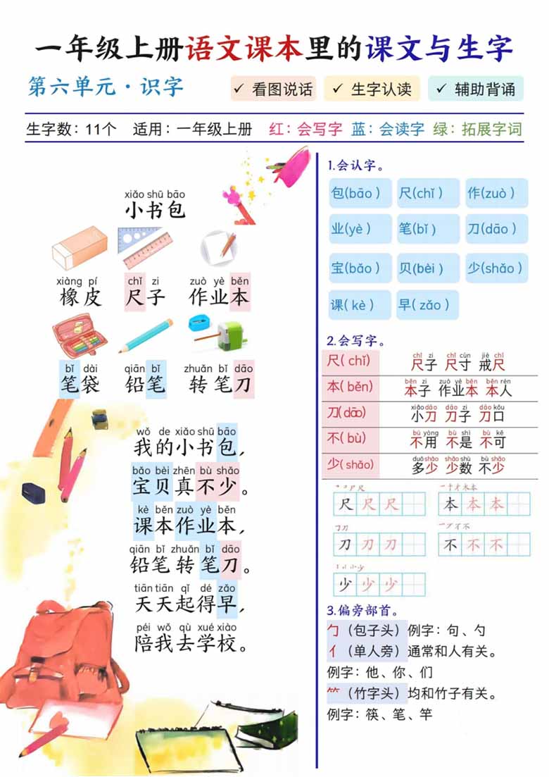 一年级上册语文第六单元课本里的课文与生字-副本_04 副本.jpg