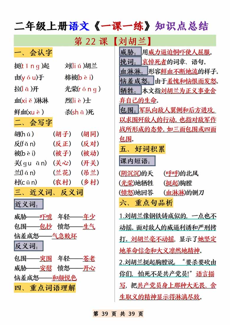 二年级上册语文1-22课《一课一练》知识点总结_-副本_38 副本.jpg