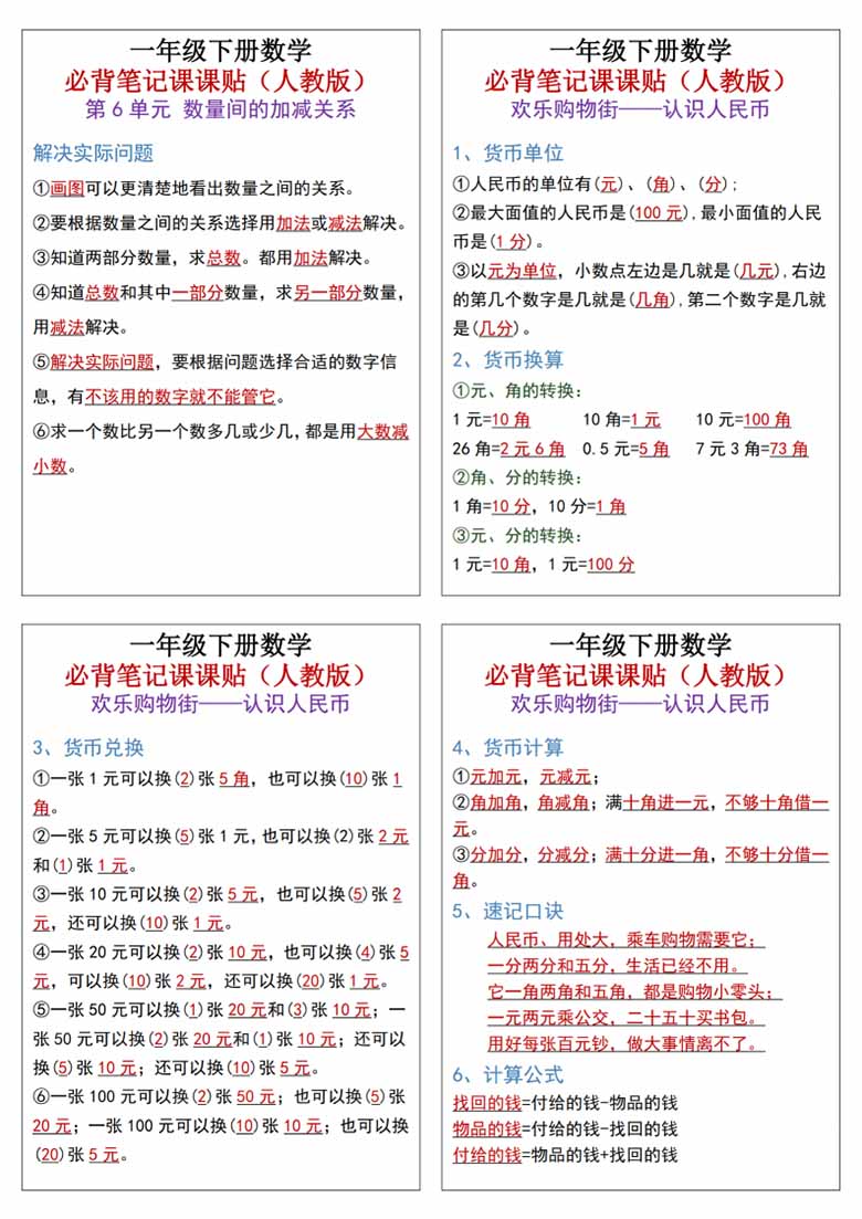 一年级下册数学必背笔记课课贴知识点总结-副本_02 副本.jpg