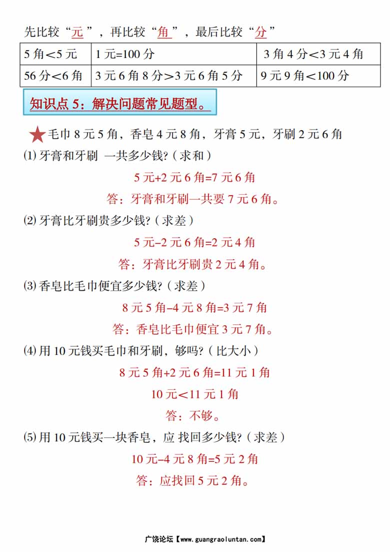 一年级下册数学寒假预习《认识人民币》精讲 练习-副本_01 副本.jpg