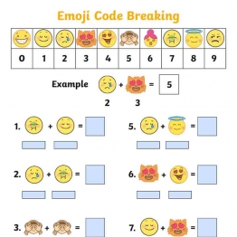 数学游戏 解码计算，15页PDF可打印学习资料