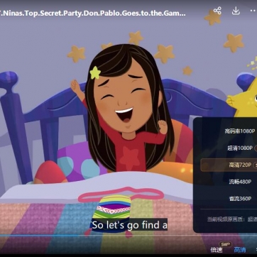 妮娜的世界 Nina's World 英文版第1/2季全104集英语字幕高清1080P视频MKV百度网盘下载