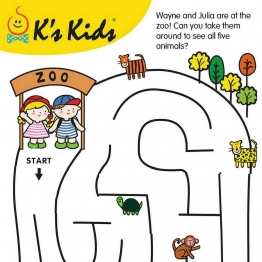 maze-L2 KSKIDS立体迷宫，5页PDF可打印 立体迷宫 亲子游戏 广饶论坛中小学教育智慧平台