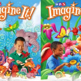 美国加州德州阅读通用教材 Imagine It GK-G6 共7个级别（PDF+MP3）百度网盘下载