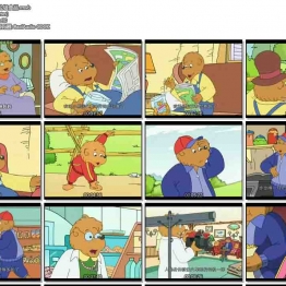 贝贝熊 小熊一族 (The Berenstain Bears) 中文版80集全 孩子行为教育之父动画片