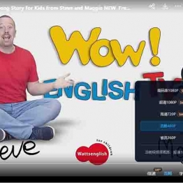 Wow english（345集视频）--开口说英语，油管百万博主出品——教育资源 学前教育 0-6岁英语早教