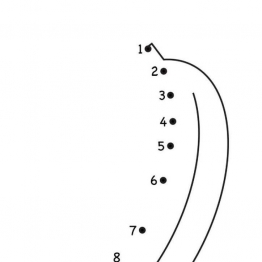 数字连线_10 可打印PDF亲子互动数字游戏