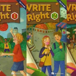 美国中小学写作教材 Write Right 第1/2/3级共3册高清彩页PDF格式百度云网盘下载